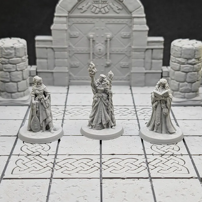 Human Female: Bard, Cleric & Sorcerer