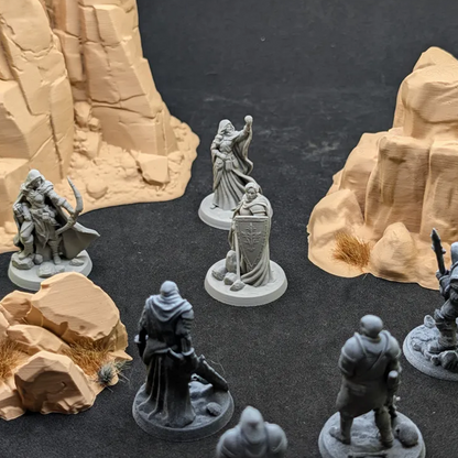 Human Female: Fighter, Wizard & Ranger