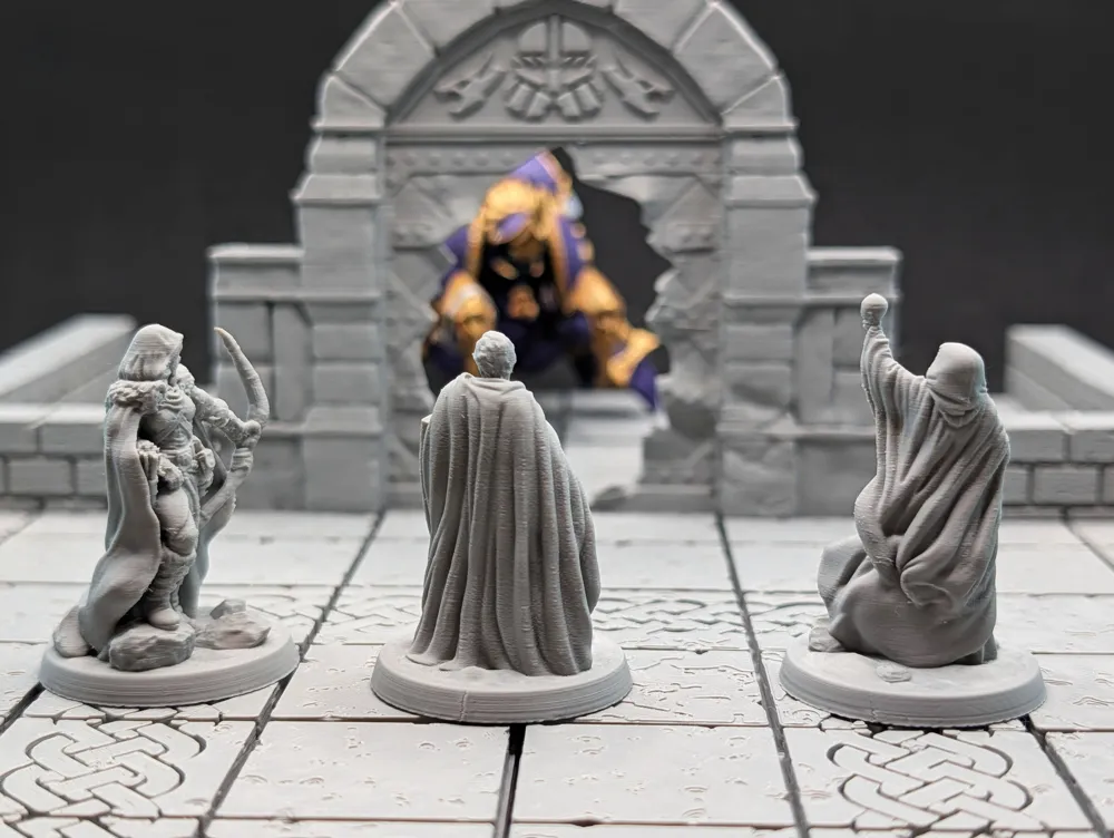 Human Female: Fighter, Wizard & Ranger
