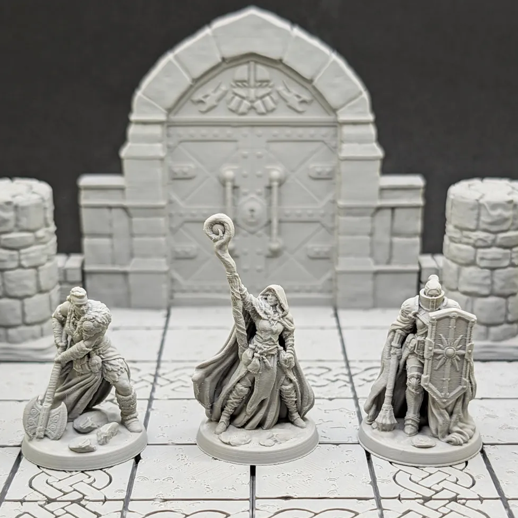 Human Female: Barbarian, Druid & Paladin