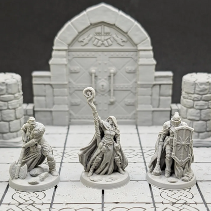 Human Female: Barbarian, Druid & Paladin