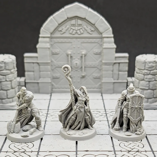 Human Female: Barbarian, Druid & Paladin