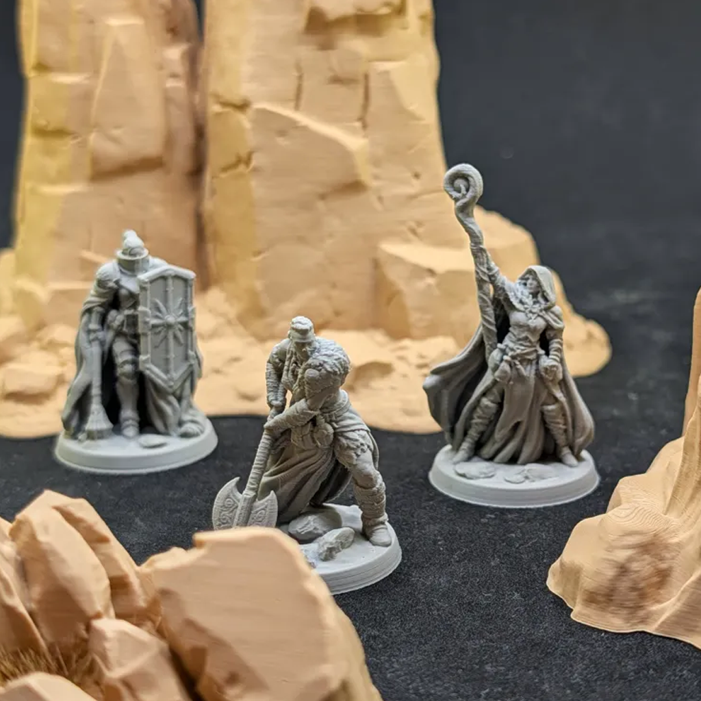 Human Female: Barbarian, Druid & Paladin
