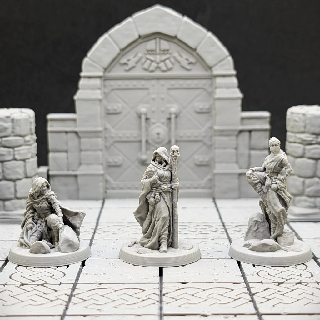 Human Female: Rogue, Warlock & Monk