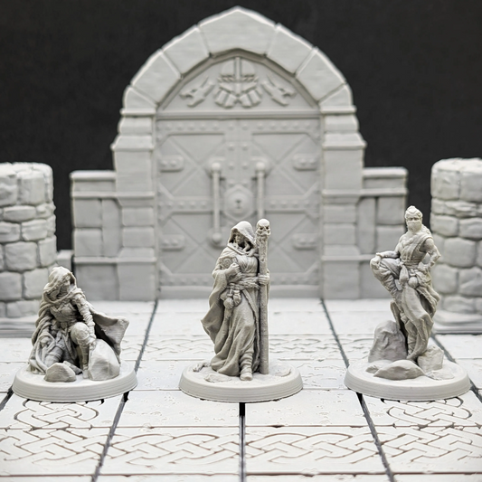 Human Female: Rogue, Warlock & Monk