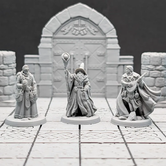 Human Male: Artificer, Bard & Wizard