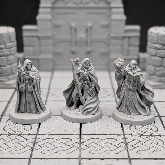 Human Male: Sorcerer, Ranger & Warlock