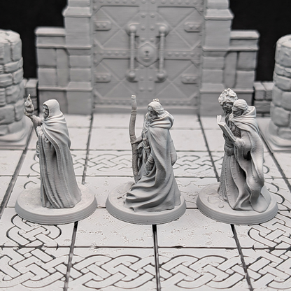 Human Male: Sorcerer, Ranger & Warlock