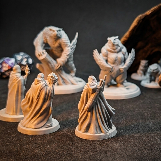 Human Male: Sorcerer, Ranger & Warlock
