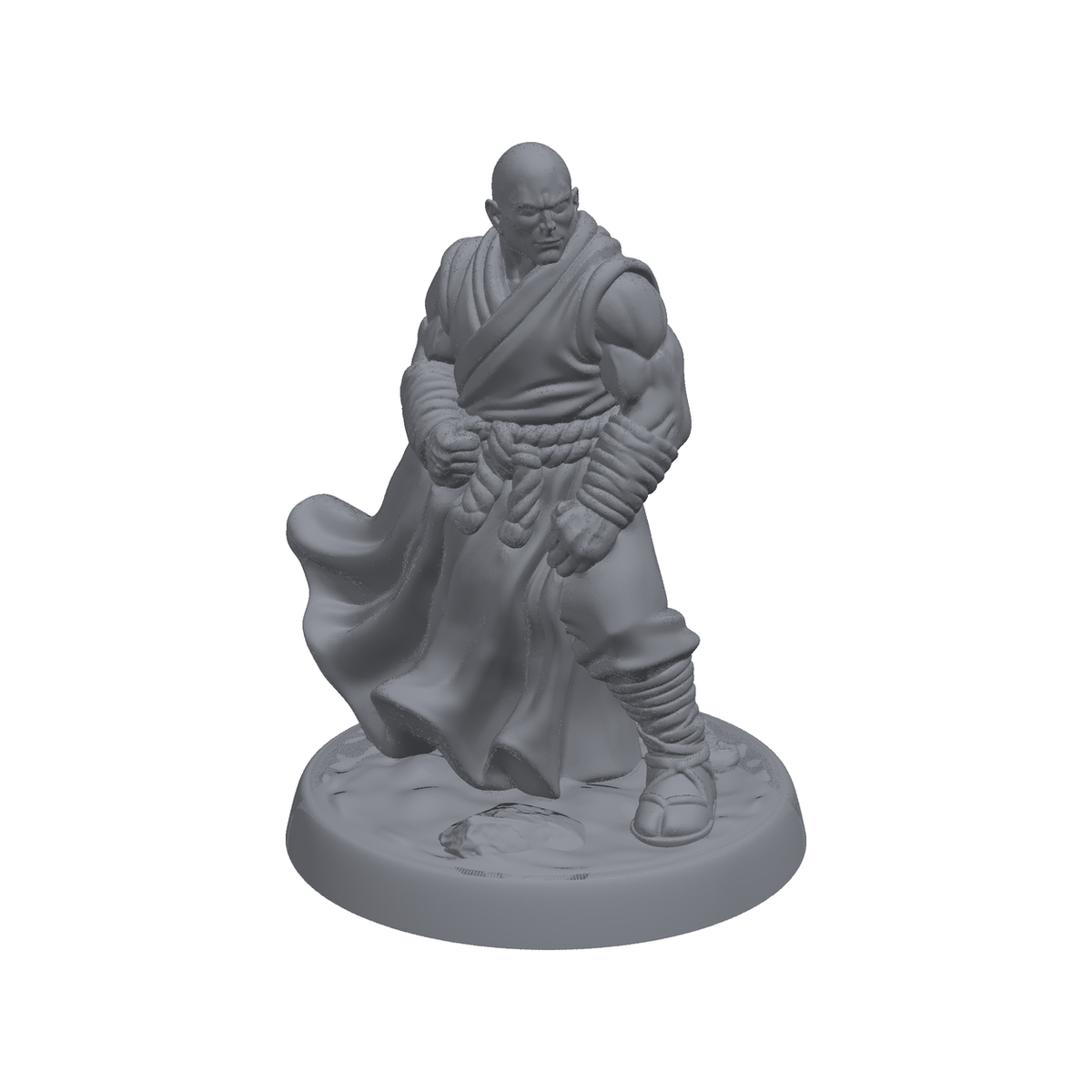 Human Monk (Standard Pose)