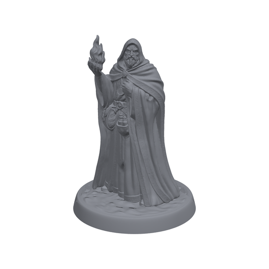 Sorcerer with Flame Spell