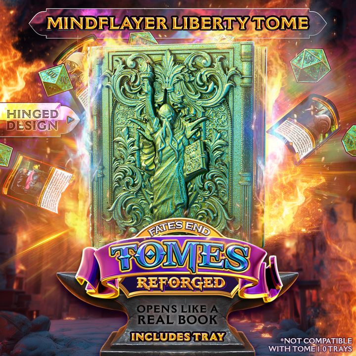 Mindflayer Liberty Tome, spillerskrin fra Spillsmia