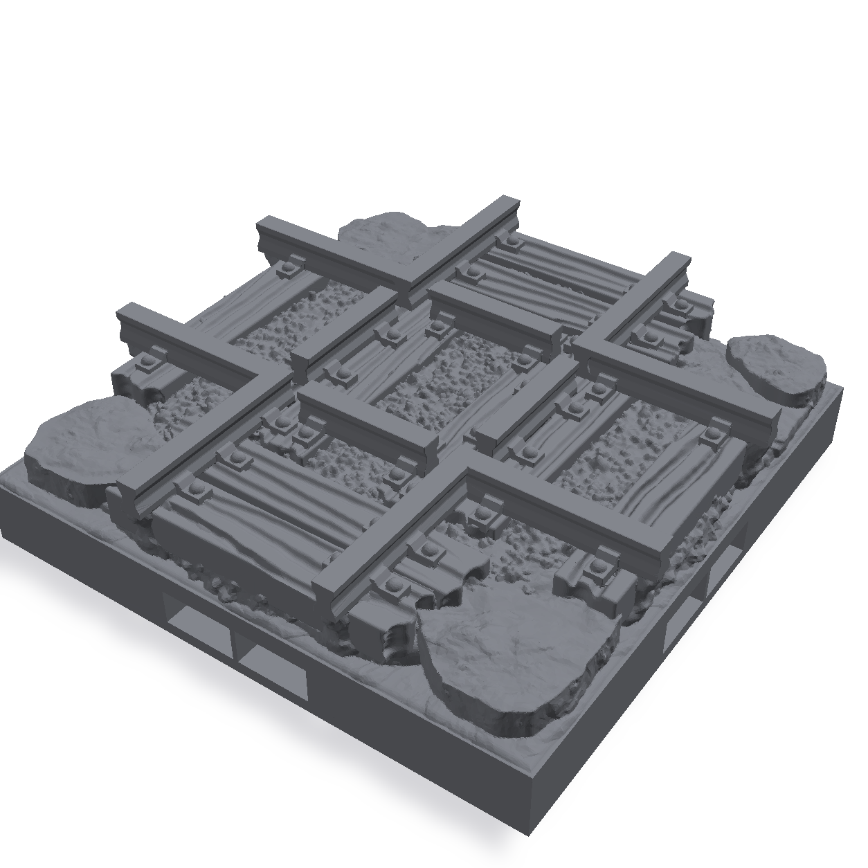 Mines Tiles 2x2 X