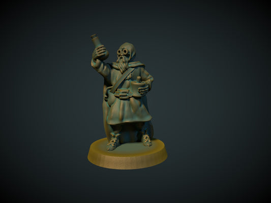 Feltmedisiner, 3D-printet D&D-miniatyr fra Spillsmia.