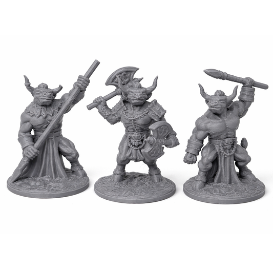 Minotaur – miniatyrsett (3 stk)