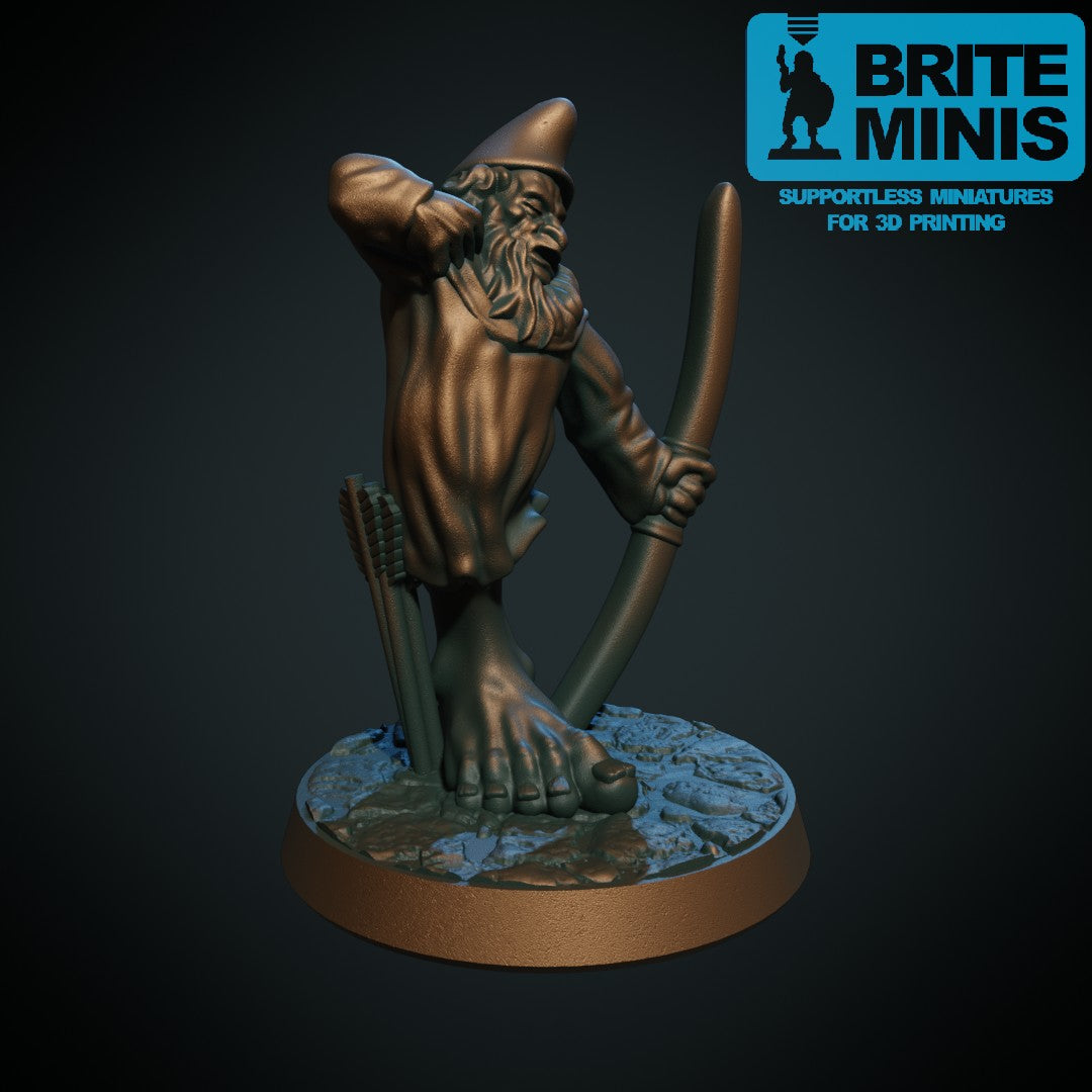 Enbeint bueskytter miniatyr
