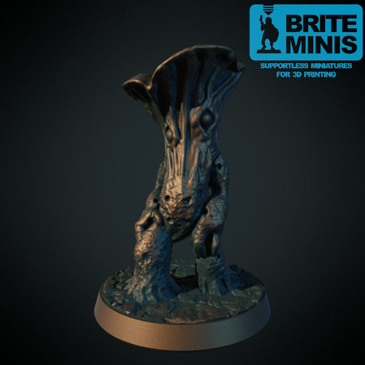 Myconid I – 3D-printet D&D-miniatyr fra Spillsmia.