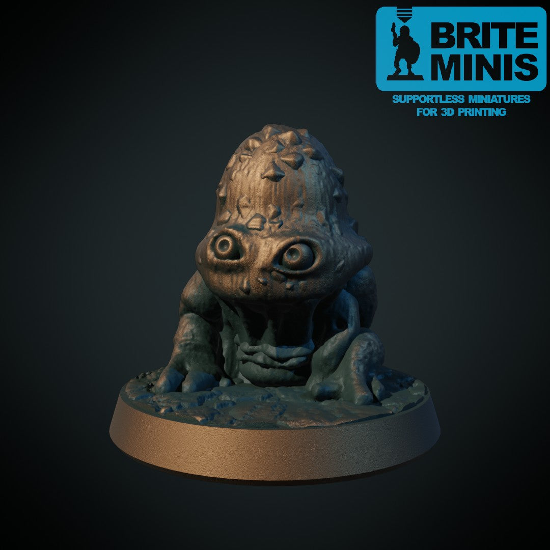 Myconid II – 3D-printet D&D-miniatyr fra Spillsmia.