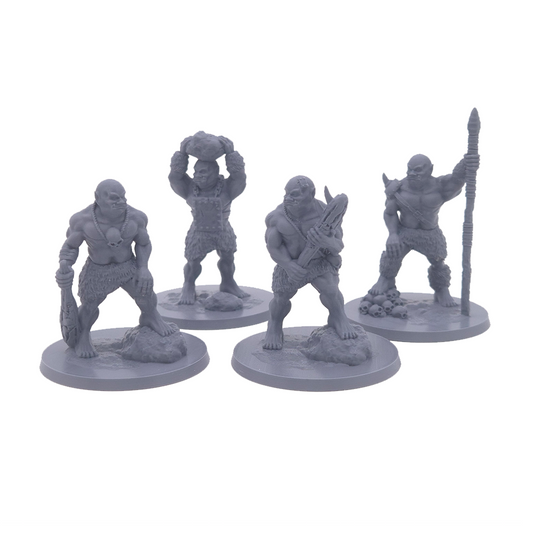 Ogres - miniatyrsett (4 stk)