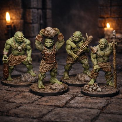 Ogres – miniatyrsett (4 stk)