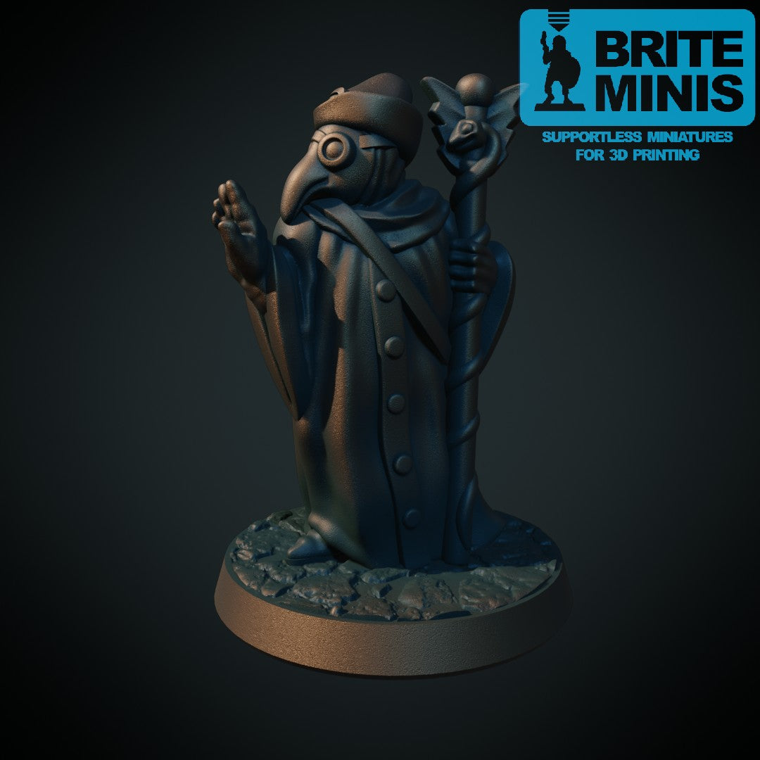 Pestlege - 3D-printet D&D-miniatyr fra Spillsmia