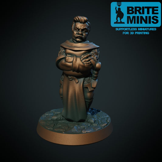 Ron von Schwansohn - 3D-printet D&D-miniatyr fra Spillsmia