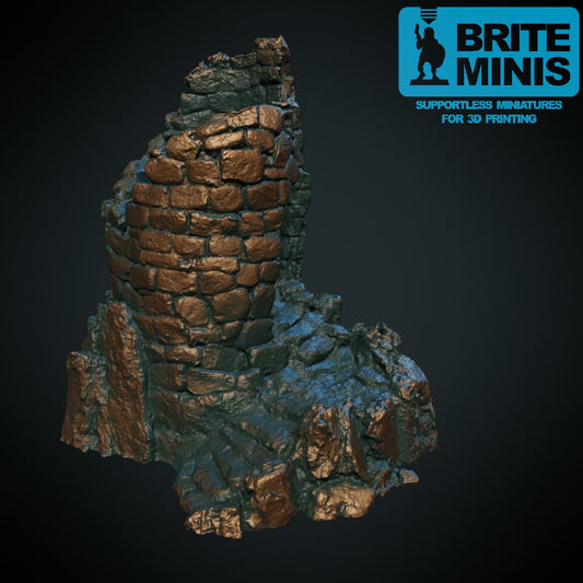 Ruined tower
