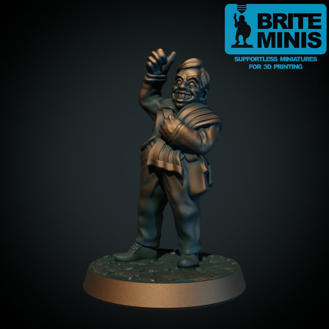Romlifter, 3D-printet sci-fi-miniatyr fra Spillsmia.