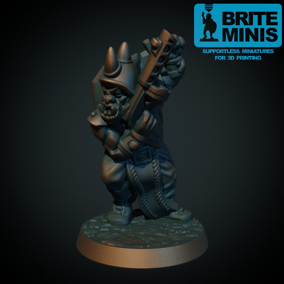 Space-ork II, 3D-printet sci-fi-miniatyr fra Spillsmia.