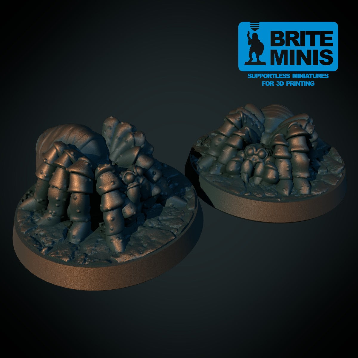 Kjempeedderkopp I – 3D-printet D&D-miniatyr fra Spillsmia