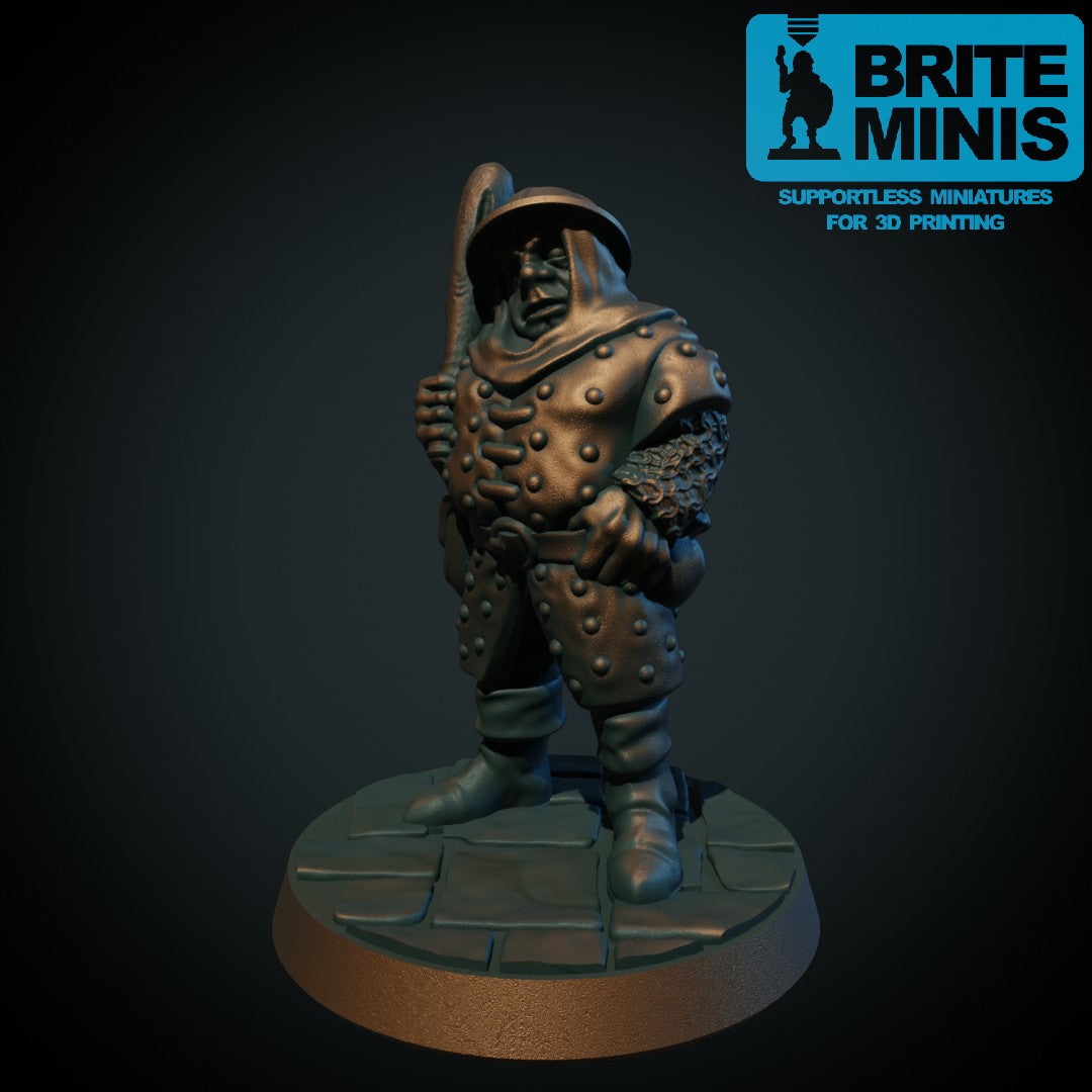 Byvakt II, 3D-printet D&D-miniatyr fra Spillsmia.