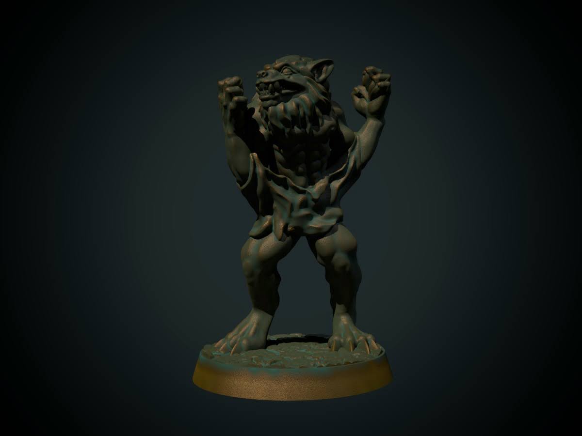 Varulv miniatyr