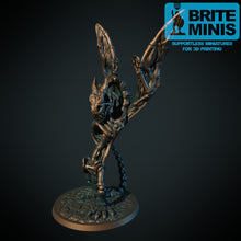 3D-printet wyvernskjelett i grå PLA til D&D og Pathfinder.