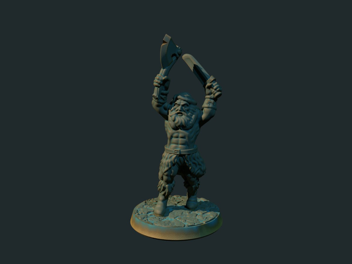 Barbarian dual wield