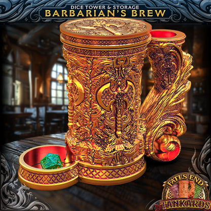 Barbarian's Brew - eventyrkrus fra FatesEnd, 3D-printet til D&D og rollespill.