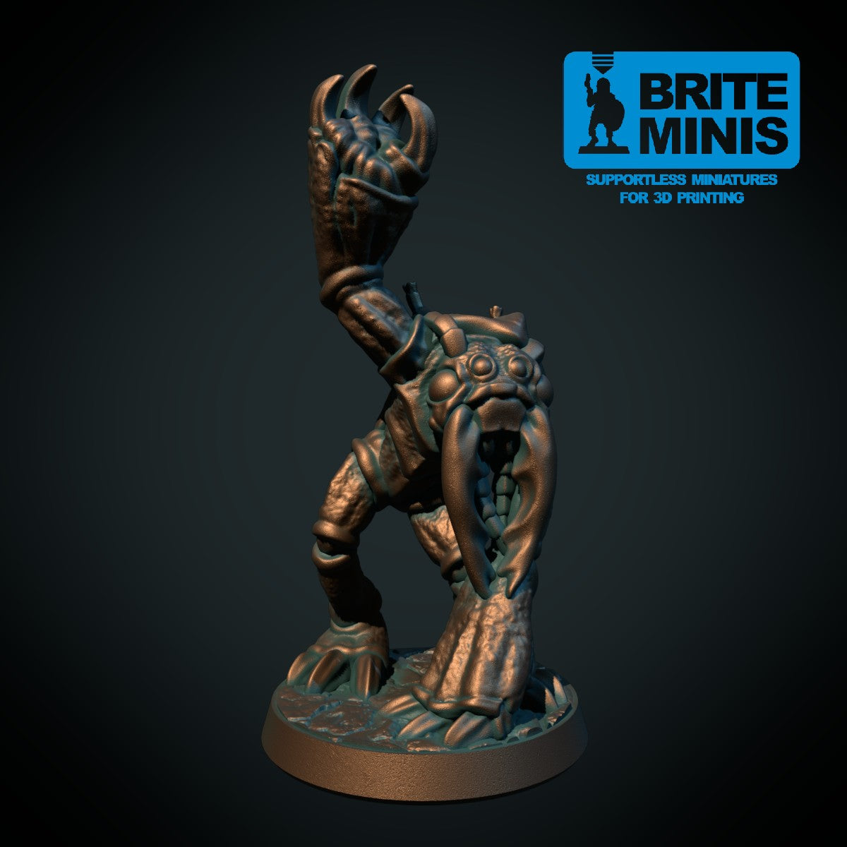 Gravebille – 3D-printet D&D-miniatyr fra Spillsmia
