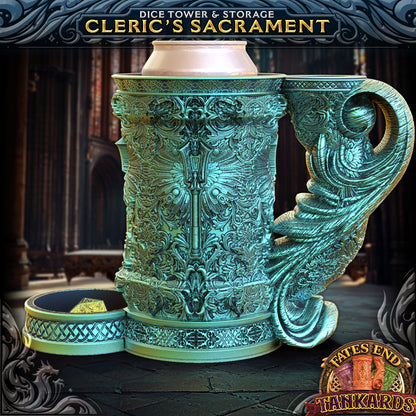 Cleric's Sacrament - eventyrkrus fra FatesEnd, 3D-printet til D&D og rollespill.