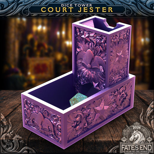Court Jester Folding Dice Tower