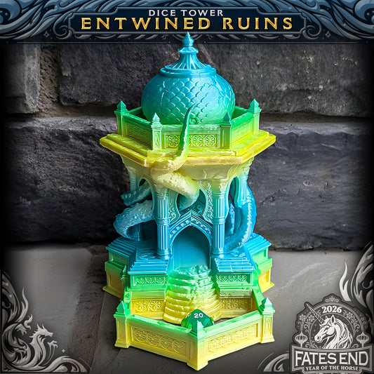 Entwined Ruins Dice Tower