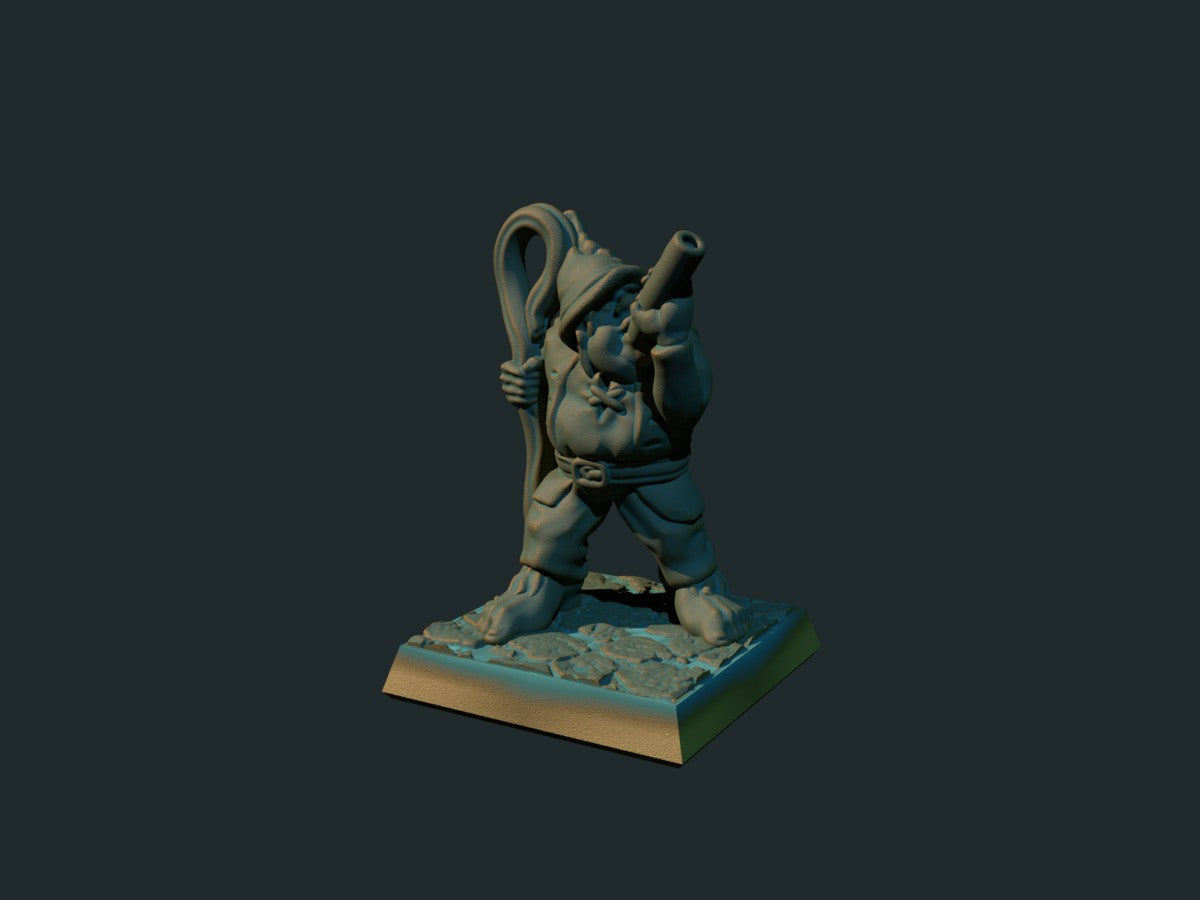 Polo Noseblower - 3D-printet D&D-miniatyr fra Spillsmia
