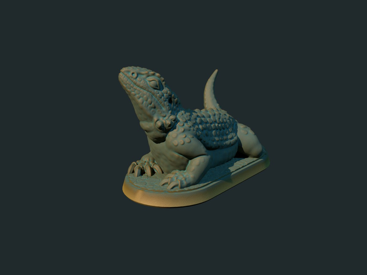 Øgle miniatyr