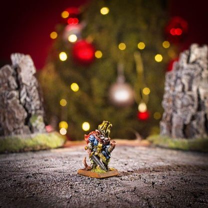 Rottefolk konge, 3D-printet D&D-miniatyr fra Spillsmia.