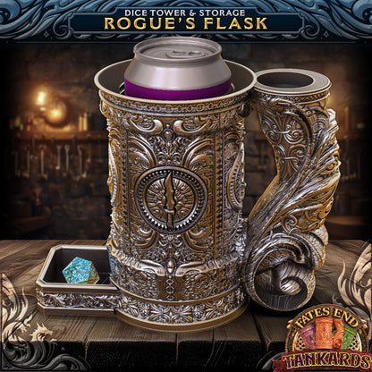 Rogue's Flask - eventyrkrus fra FatesEnd, 3D-printet til D&D og rollespill.